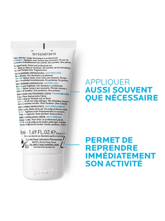 La Roche-Posay Cicaplast Creme Mains Barriere Reparatrice Mains 50ml