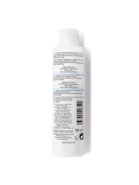 La Roche-Posay Toleriane Nettoyant visage et yeux 200ml Dermo nettoyant peaux sensibles