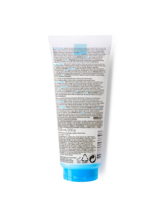 La Roche-Posay Lipikar Creme Lavante Syndet Ap+ Peaux Tendance Eczema Atopique 200ml