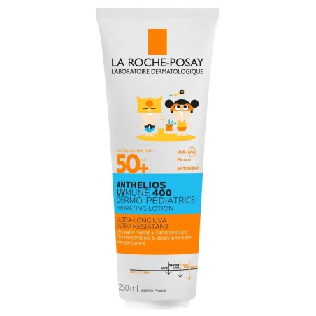 La Roche-Posay Anthelios Lait Solaire Enfants SPF50+ Peaux Sensibles Sans Parfum 250ml