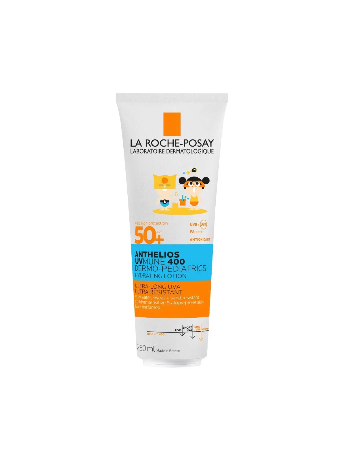 La Roche-Posay Anthelios Lait Solaire Enfants SPF50+ Peaux Sensibles Sans Parfum 250ml