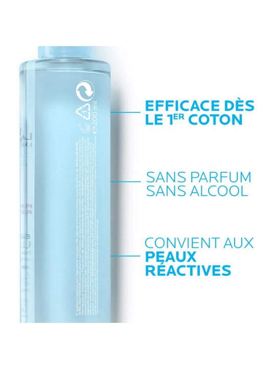 La Roche-Posay Toilette Physiologique Eau Micellaire Ultra Peaux Reactives 200ml