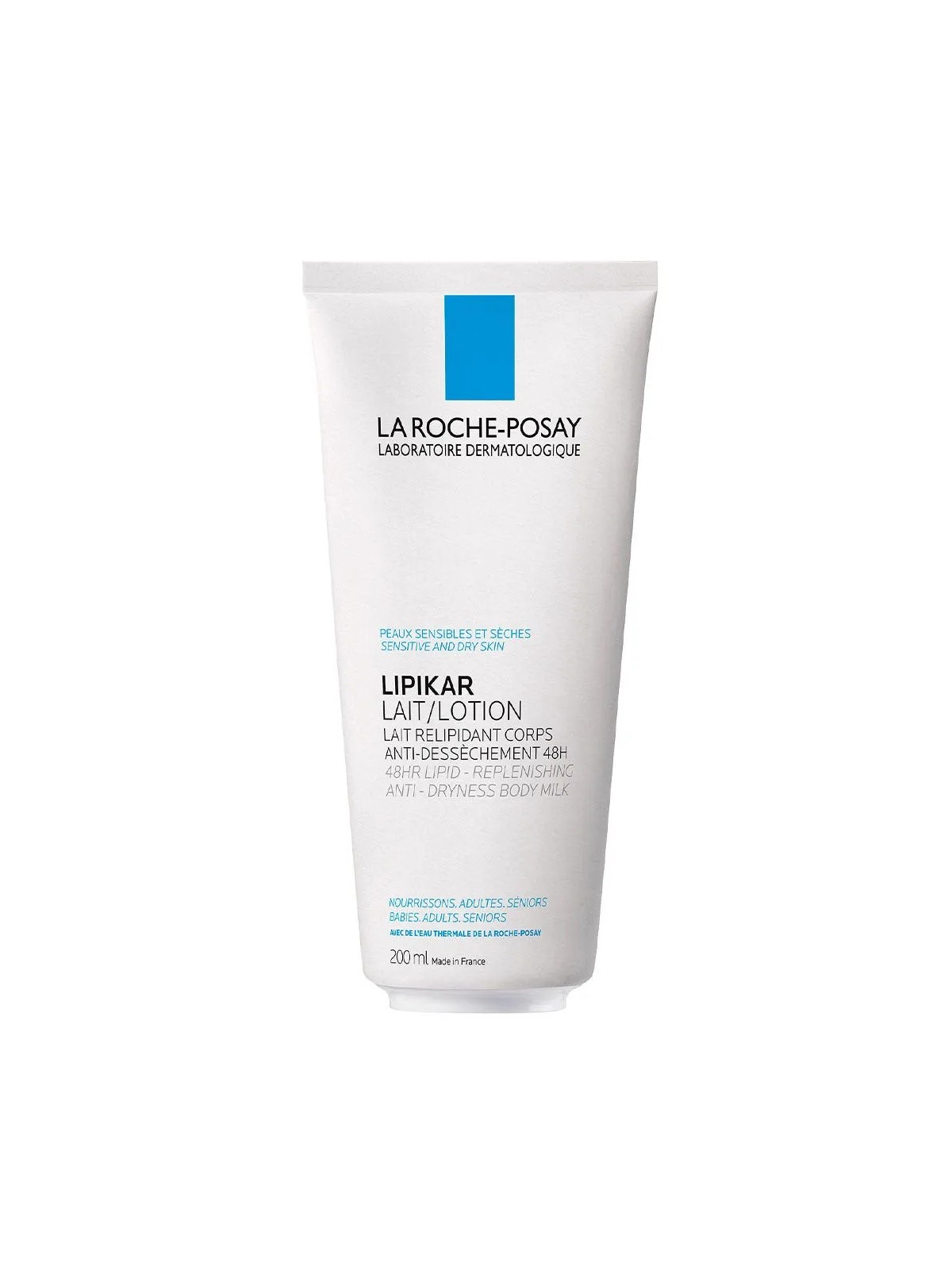 La Roche-Posay Lipikar Lait corps hydratant Peaux Seches Et Sensibles 200ml