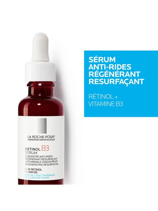 La Roche-Posay Retinol B3 Sérum anti-rides au Rétinol régénérant resurfaçant 30ml