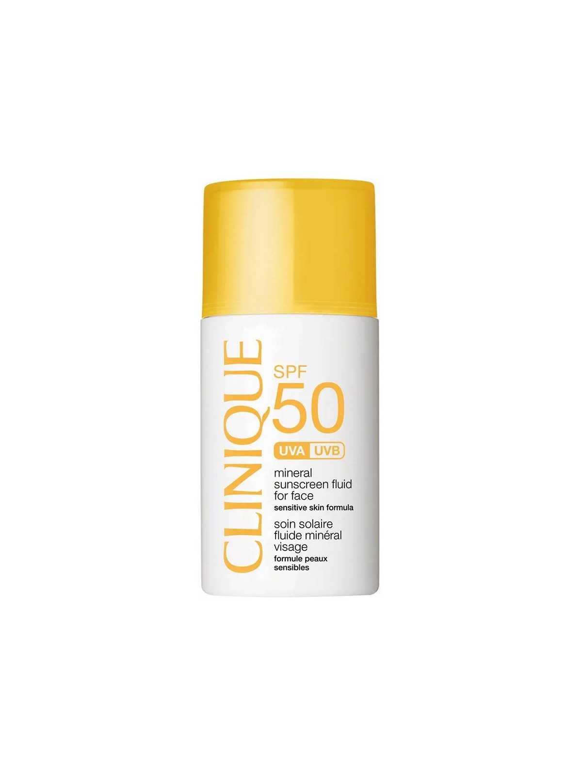 Clinique Sun Soin solaire fluide Minéral SPF50 Visage 30ml