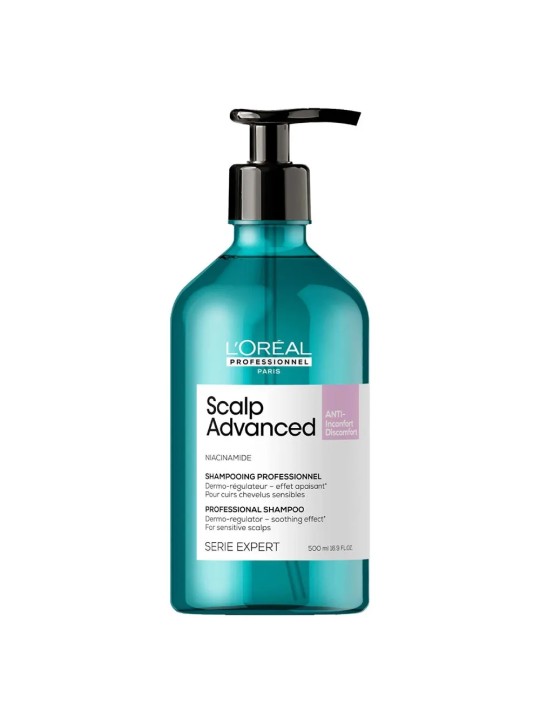 L'Oréal Professionnel Scalp Advanced Shampoing niacinamide dermo-régulateur apaisant 500ml