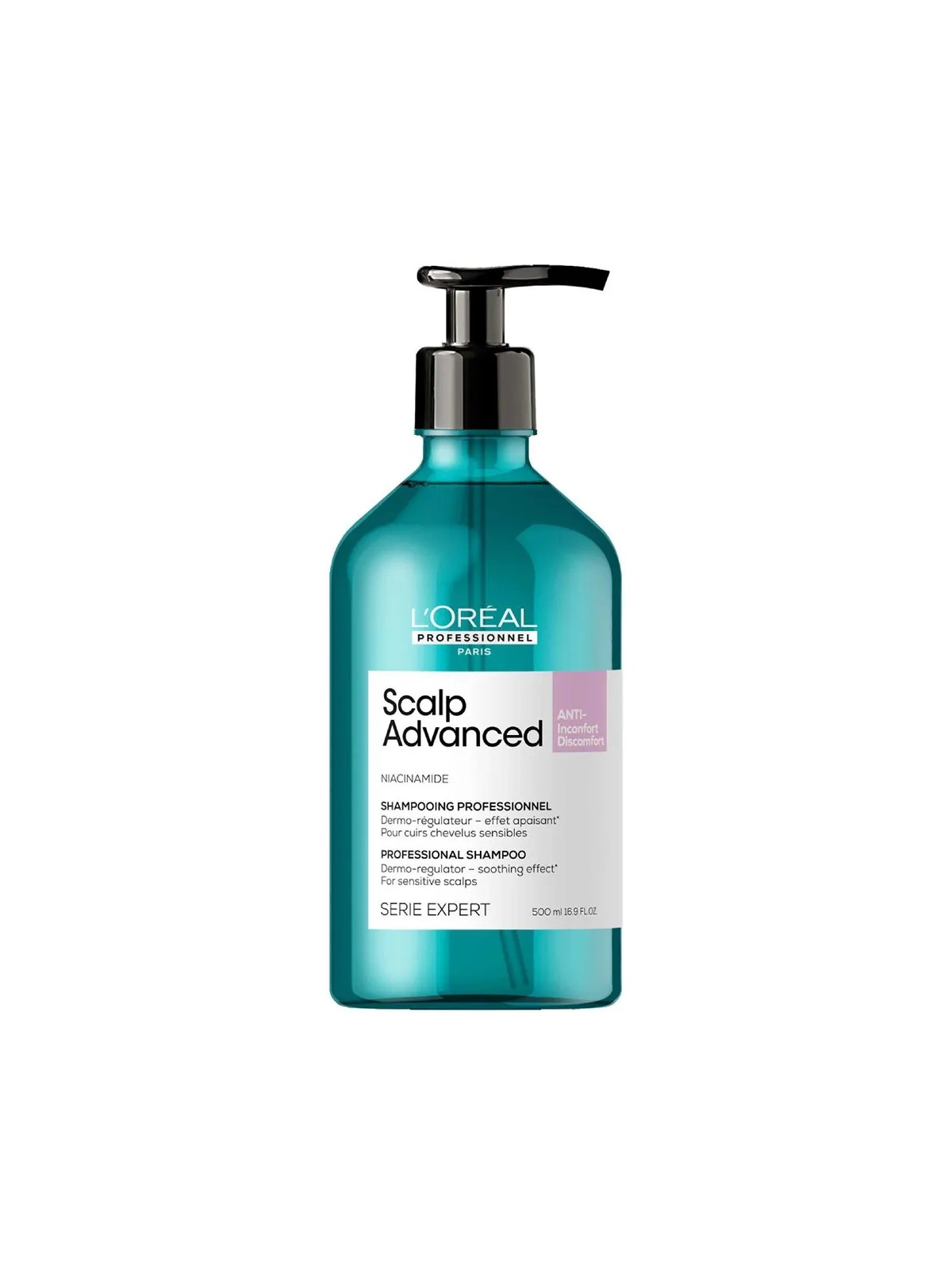 L'Oréal Professionnel Scalp Advanced Shampoing niacinamide dermo-régulateur apaisant 500ml