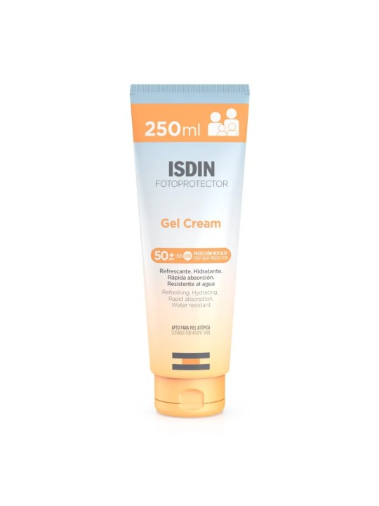 Isdin Gel Cream Crème solaire corps SPF50 Fotoprotector 250ml