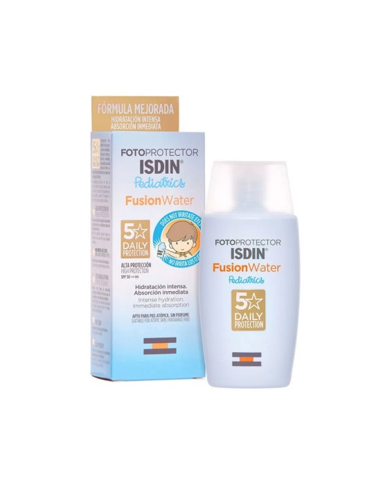 Isdin FusionWater Crème solaire visage pour enfants SPF50 Fotoprotector Pediatrics 50ml