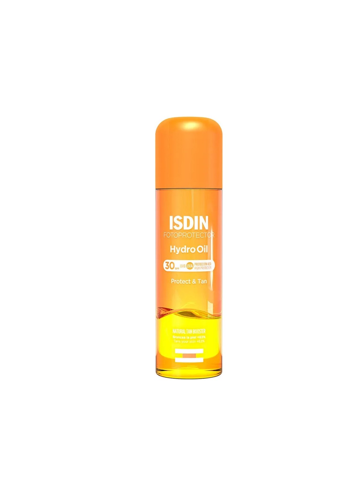 Isdin HydrOil Huile solaire bronzante biphasique SPF30 Fotoprotector 200ml