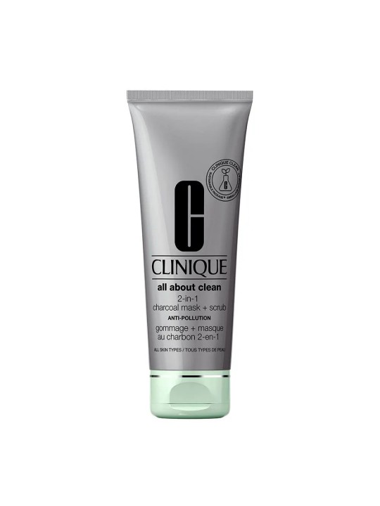 Clinique All About Clean Gommage + Masque Au Charbon 2 en 1 121g