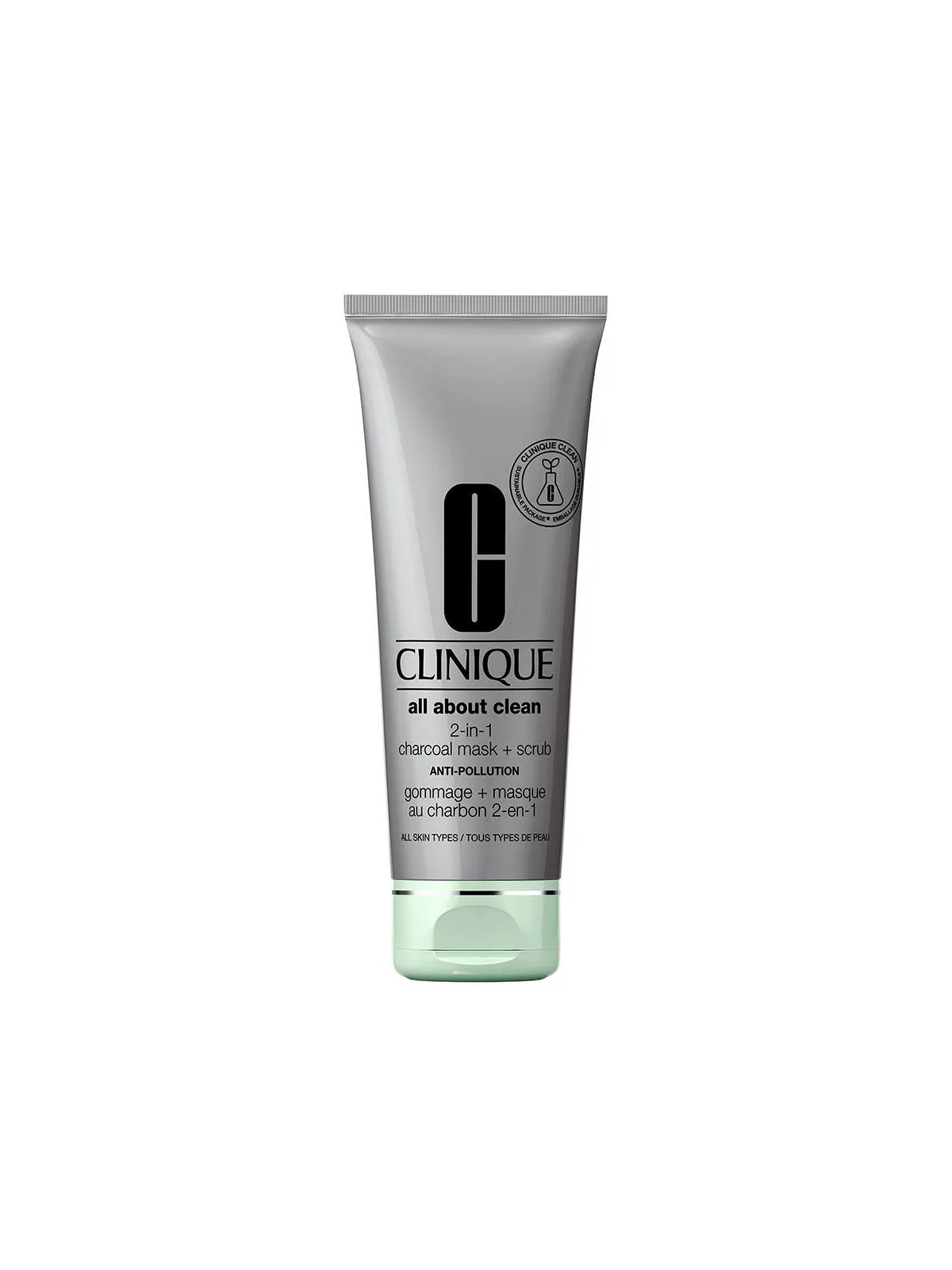 Clinique All About Clean Gommage + Masque Au Charbon 2 en 1 121g