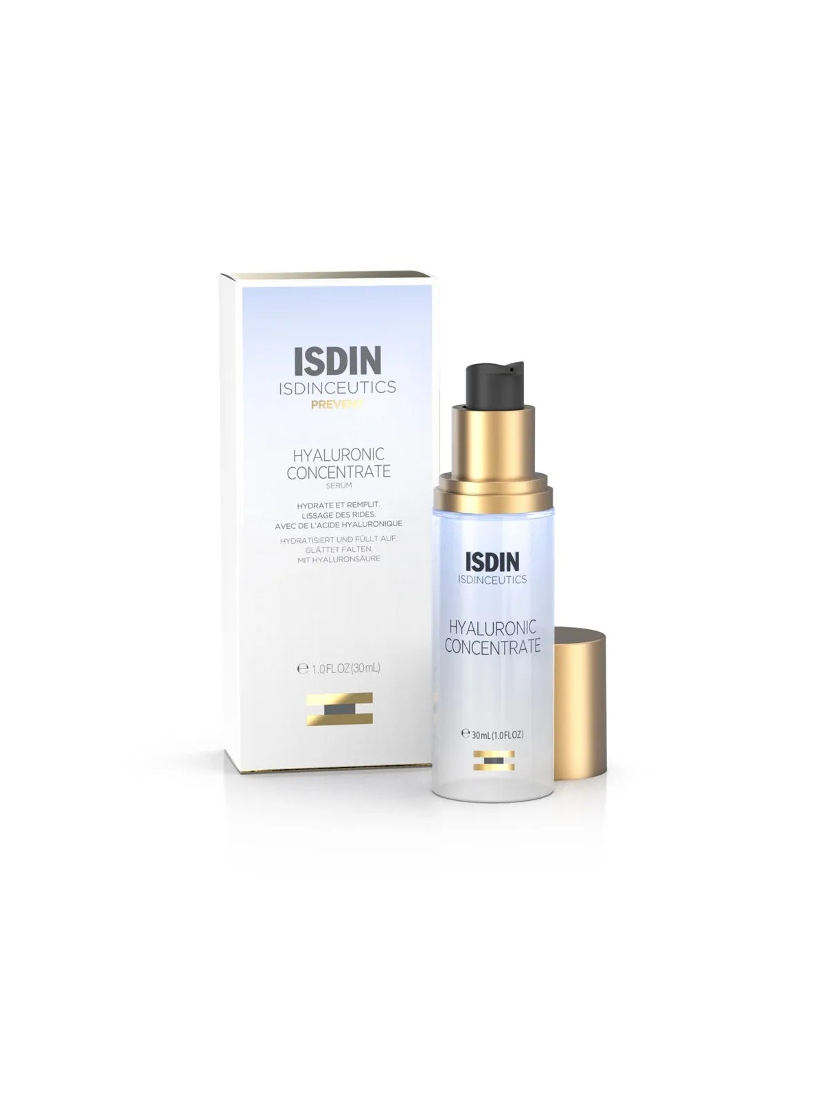 Isdin Hyaluronic Concentrate Sérum hydratant visage à l'acide hyaluronique 30ml