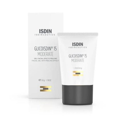 Isdin Glicoisdin Gel exfoliant gommage visage 15 Moderate Anti-âge 50ml