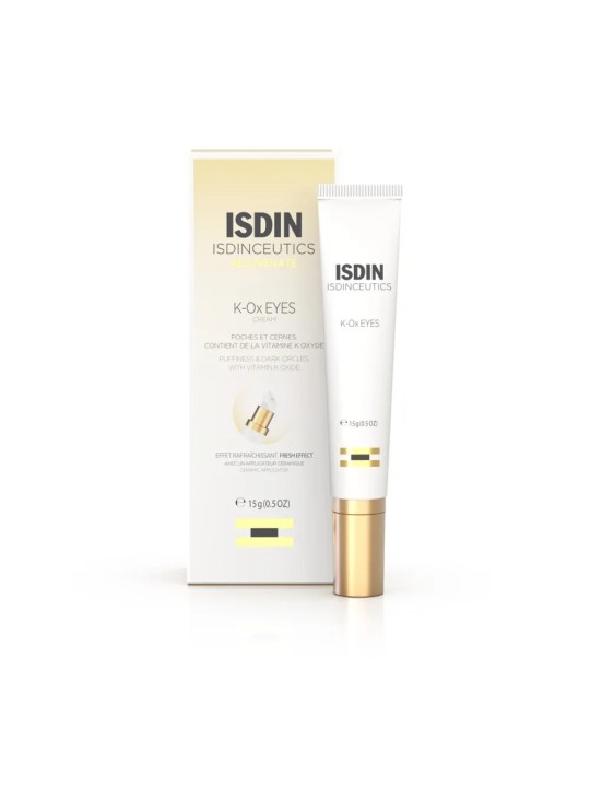 Isdin K-Ox Eyes Crème contour des yeux anti-poches et anti-cernes 15g