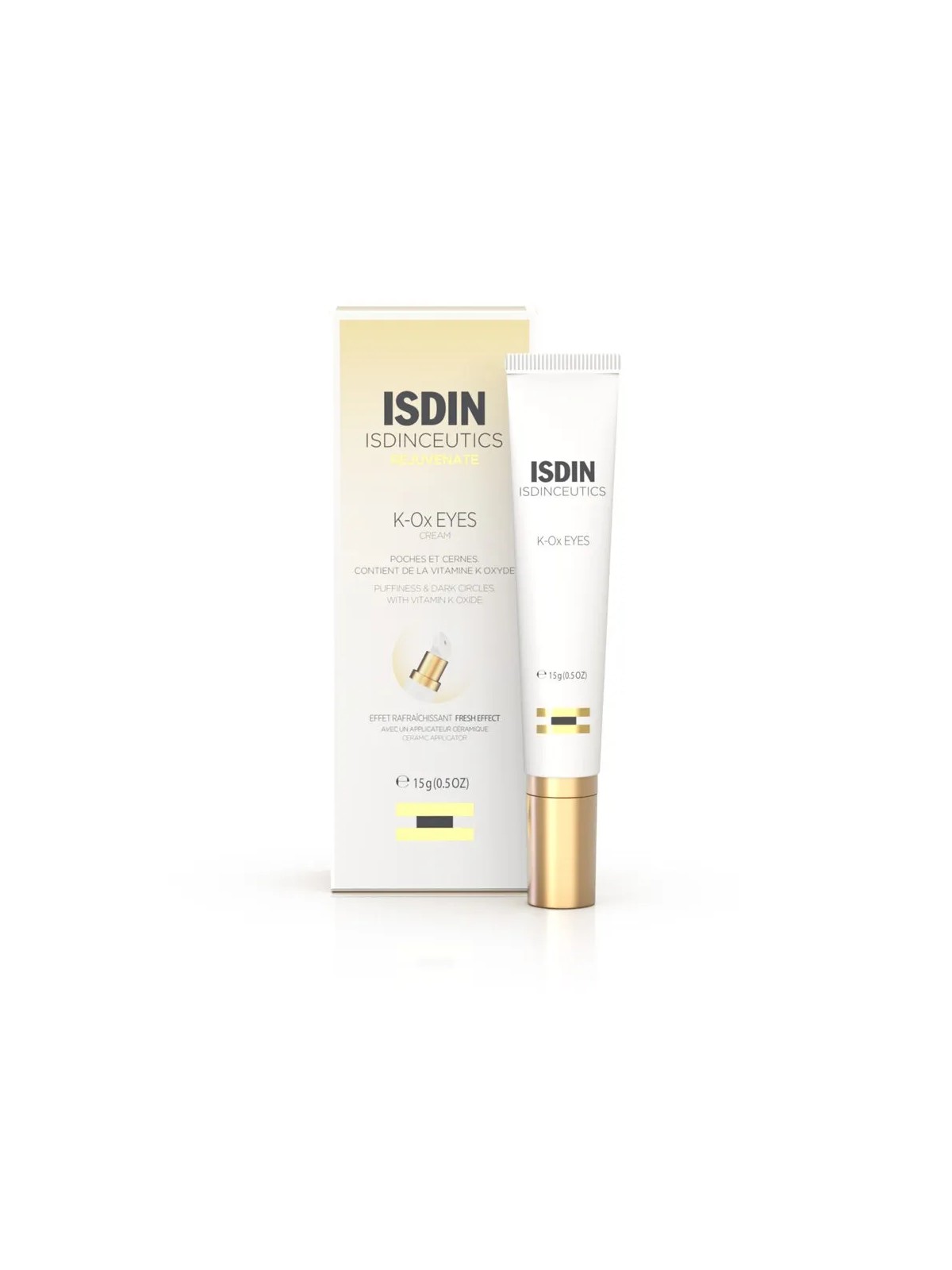 Isdin K-Ox Eyes Crème contour des yeux anti-poches et anti-cernes 15g