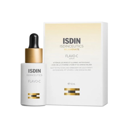 Isdin Flavo-C Sérum visage antioxydant à la vitamine C pure 30ml