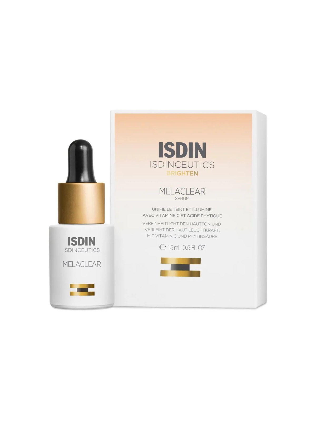 Isdin Melaclear Sérum visage anti-taches Unificateur de teint 15 ml