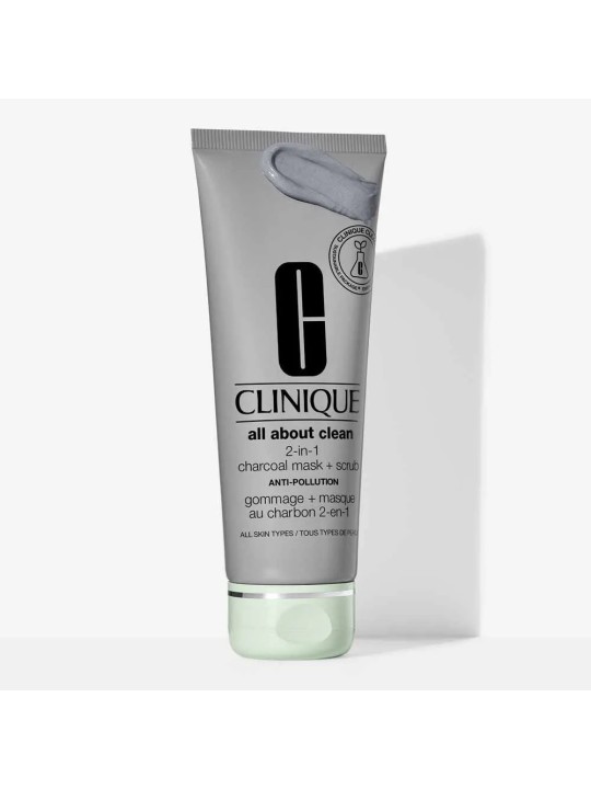 Clinique All About Clean Gommage + Masque Au Charbon 2 en 1 121g