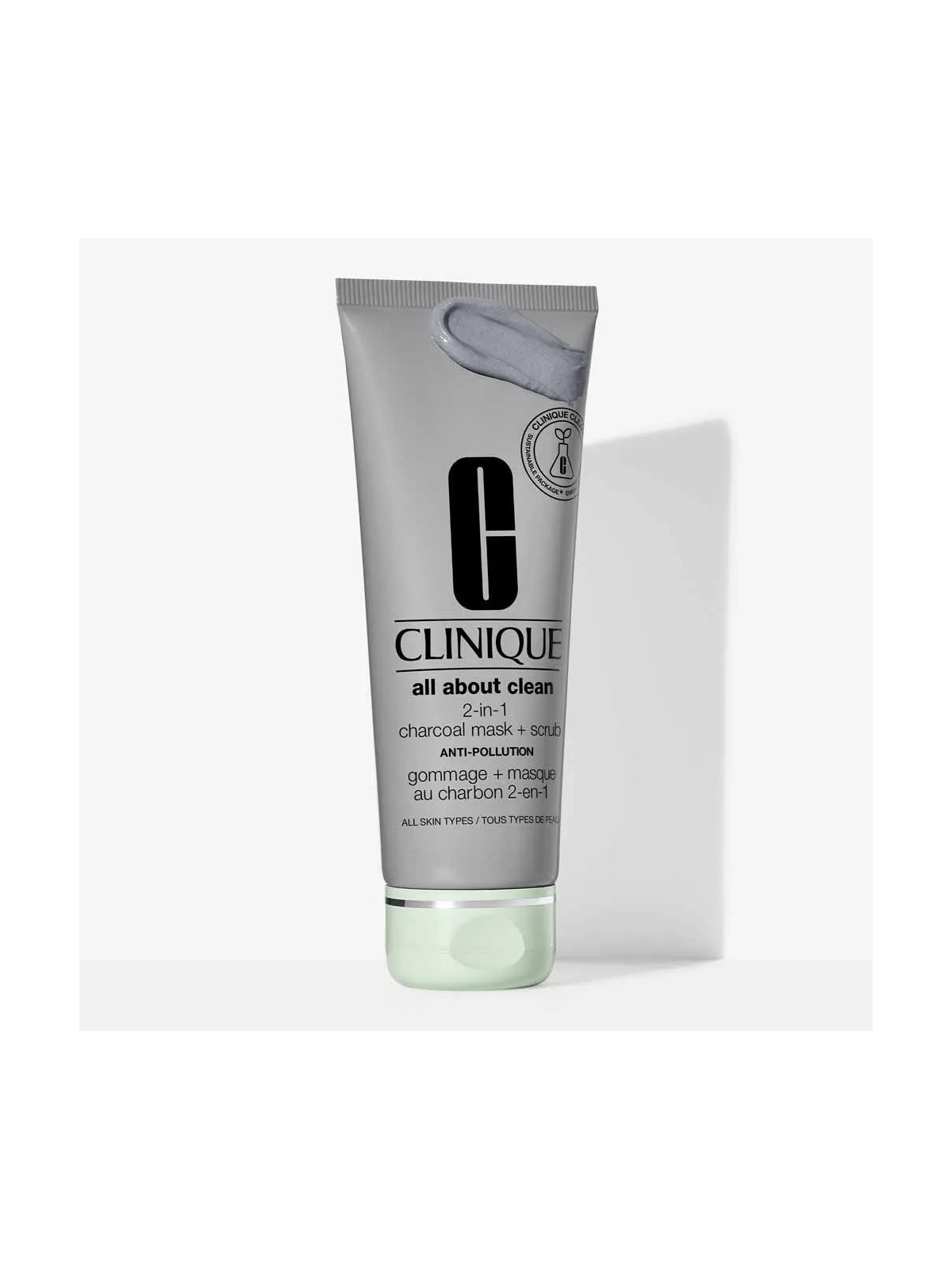 Clinique All About Clean Gommage + Masque Au Charbon 2 en 1 121g