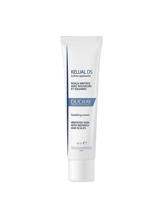 Ducray Kelual Ds Crème Apaisante Peaux Irritées avec Rougeurs et Squames 40ml