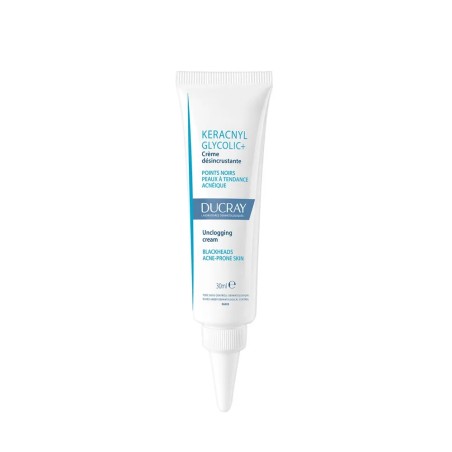 Ducray Keracnyl Crème Boutons et points noirs Glycolic 30ml