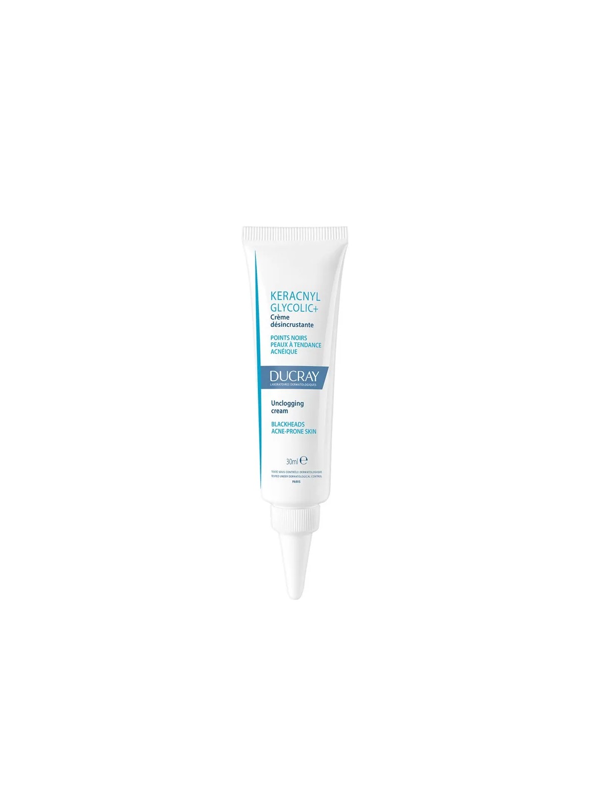 Ducray Keracnyl Crème Boutons et points noirs Glycolic 30ml