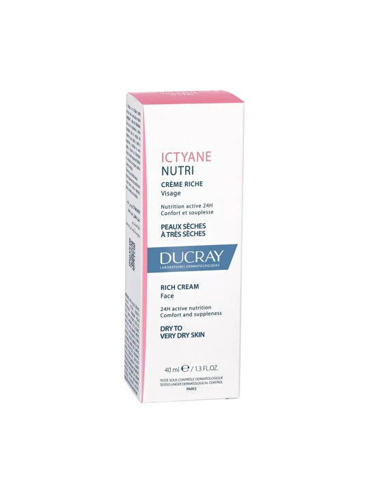 Ducray Ictyane Creme Riche Nutri Peaux Seches 40ml