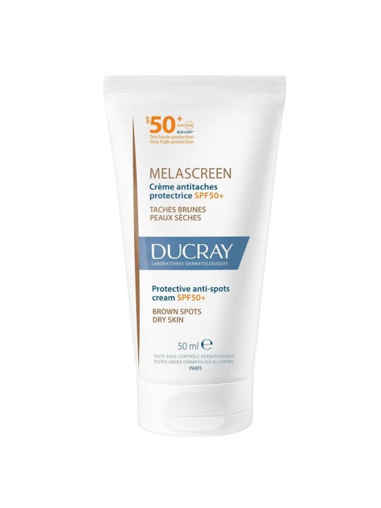 Ducray Melascreen Crème Antitaches Protectrice SPF50+ Taches Brunes 50ml