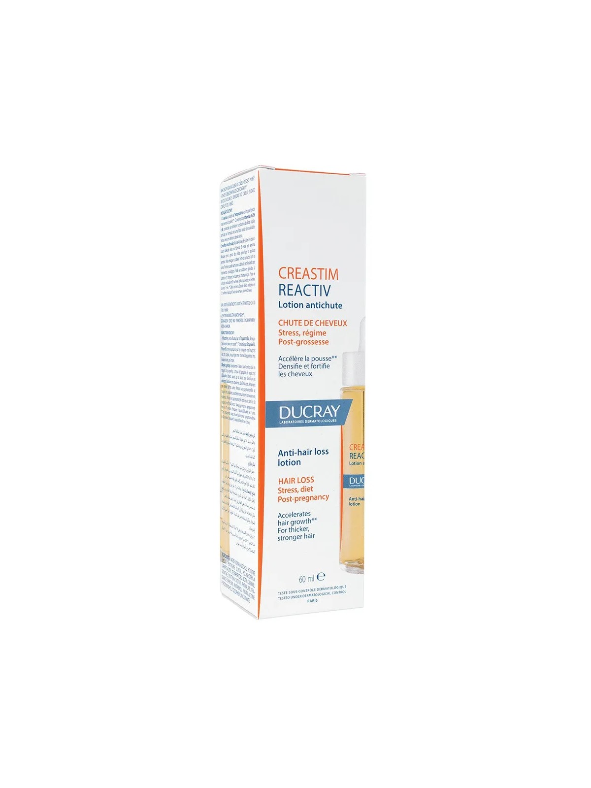 Ducray Creastim Lotion Antichute Chute de cheveux, Stress, fatigue, régime, post grossesse 60ml