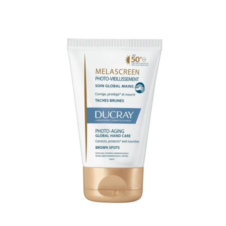 Ducray Melascreen Photo Vieillissement Soin Global Mains Taches Brunes Spf50+ 50ml