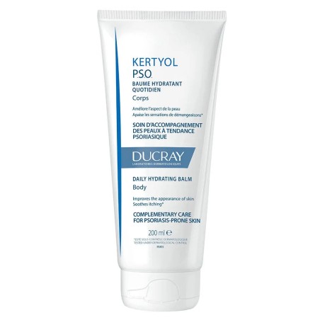 Ducray Kertyol P.S.O Baume Hydratant Quotidien Peaux Psoriasiques 200ml