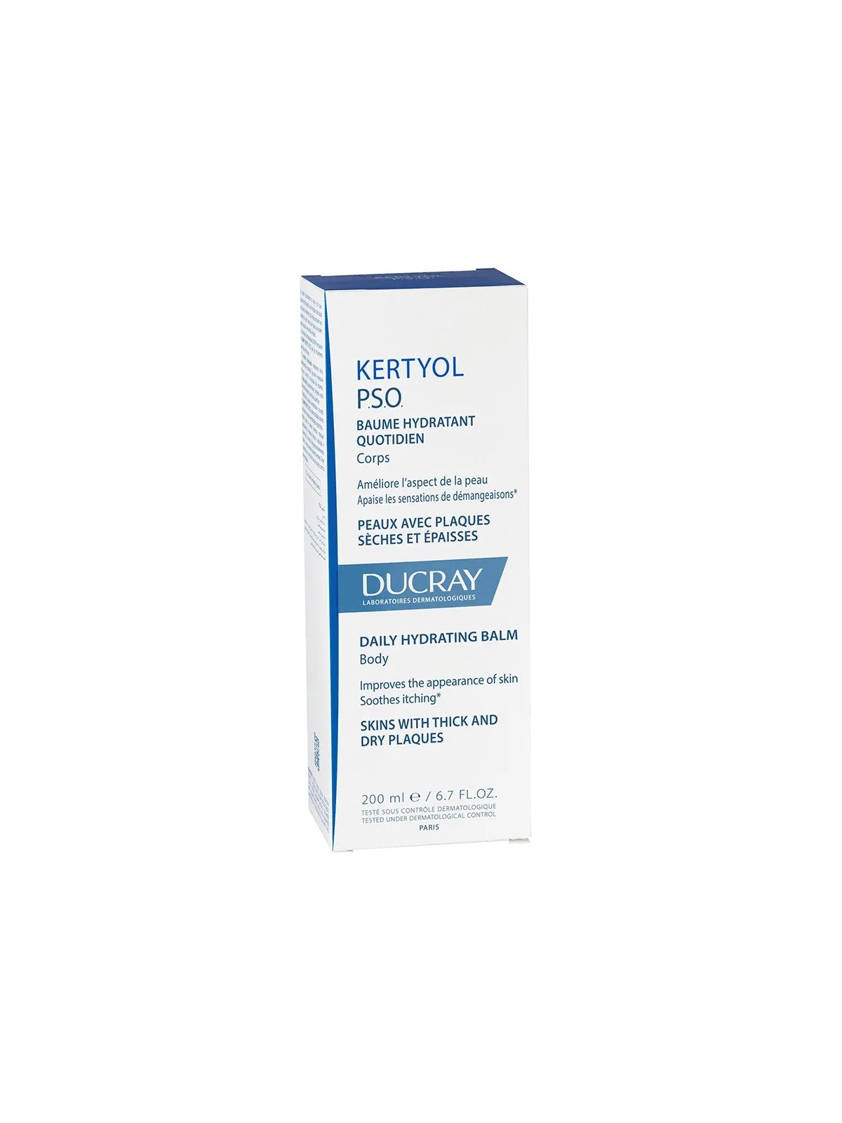 Ducray Kertyol P.S.O Baume Hydratant Quotidien Peaux Psoriasiques 200ml