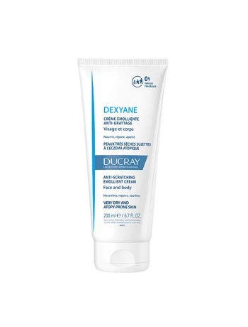 Ducray Dexyane Creme Emolliente Anti Grattage Peaux Tres Seches A Tendance Atopique 200ml