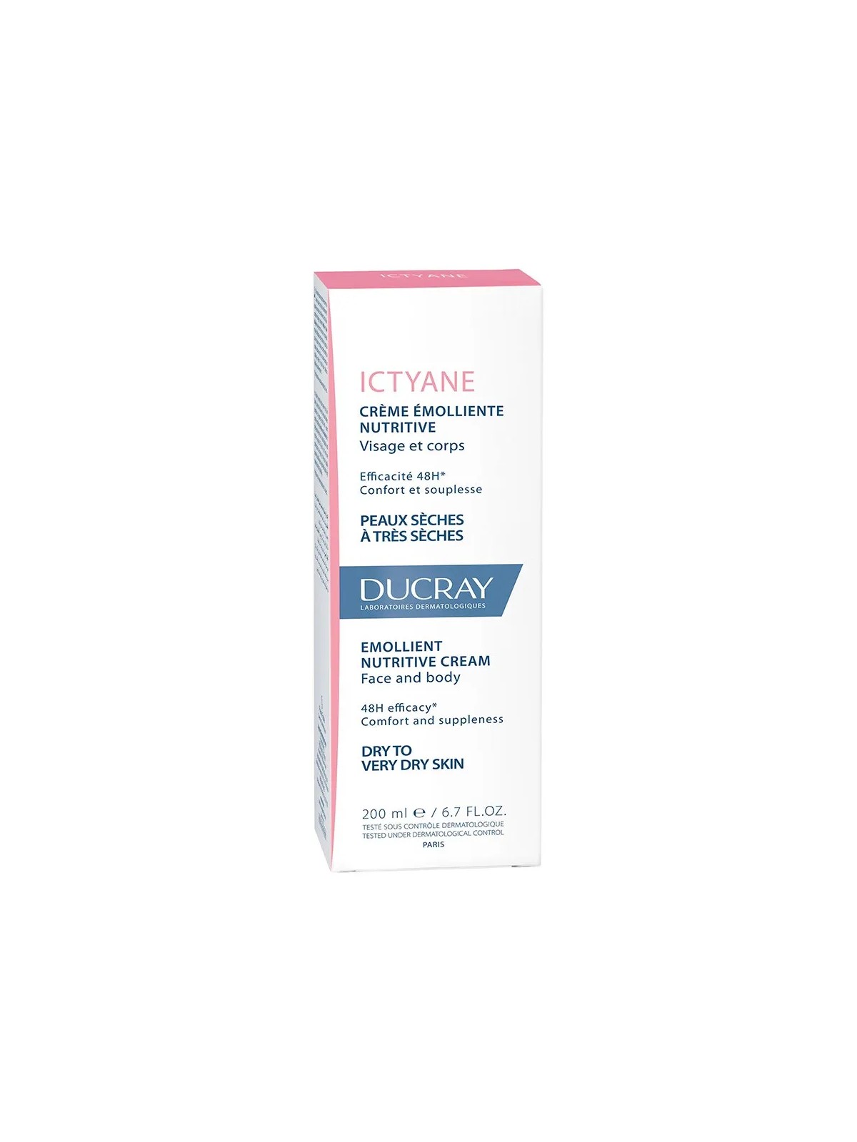 Ducray Ictyane Creme Emolliente Nutritive Peaux Seches A Tres Seches 200ml