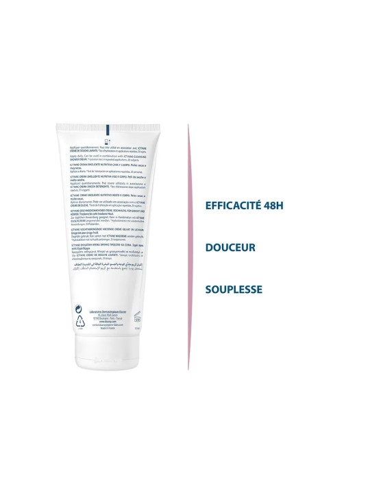 Ducray Ictyane Creme Emolliente Nutritive Peaux Seches A Tres Seches 200ml