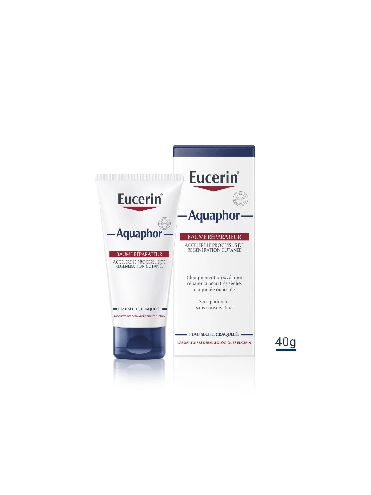 Eucerin Aquaphor Baume Reparateur Peaux sèches et craquelées 40g