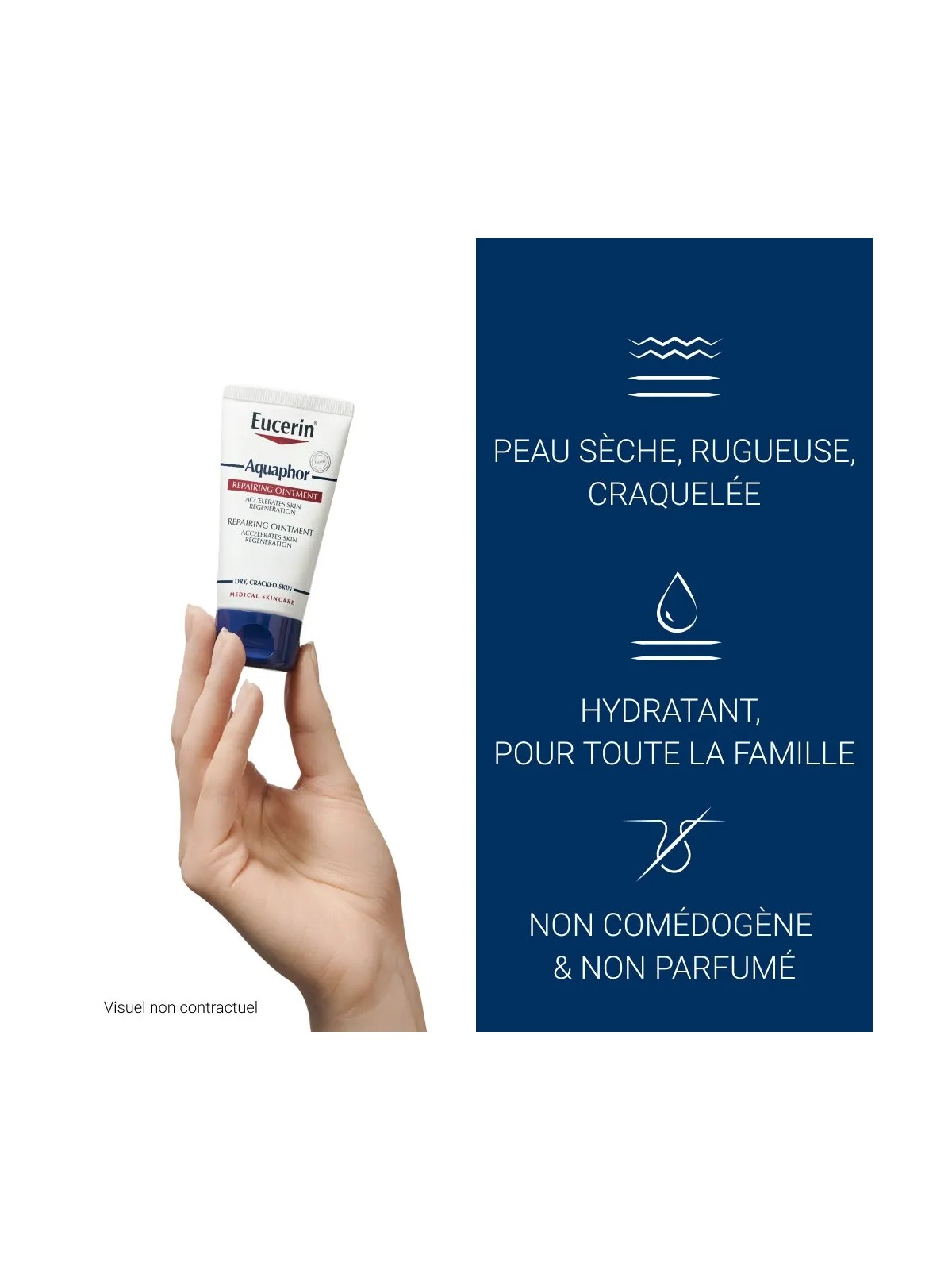 Eucerin Aquaphor Baume Reparateur Peaux sèches et craquelées 40g