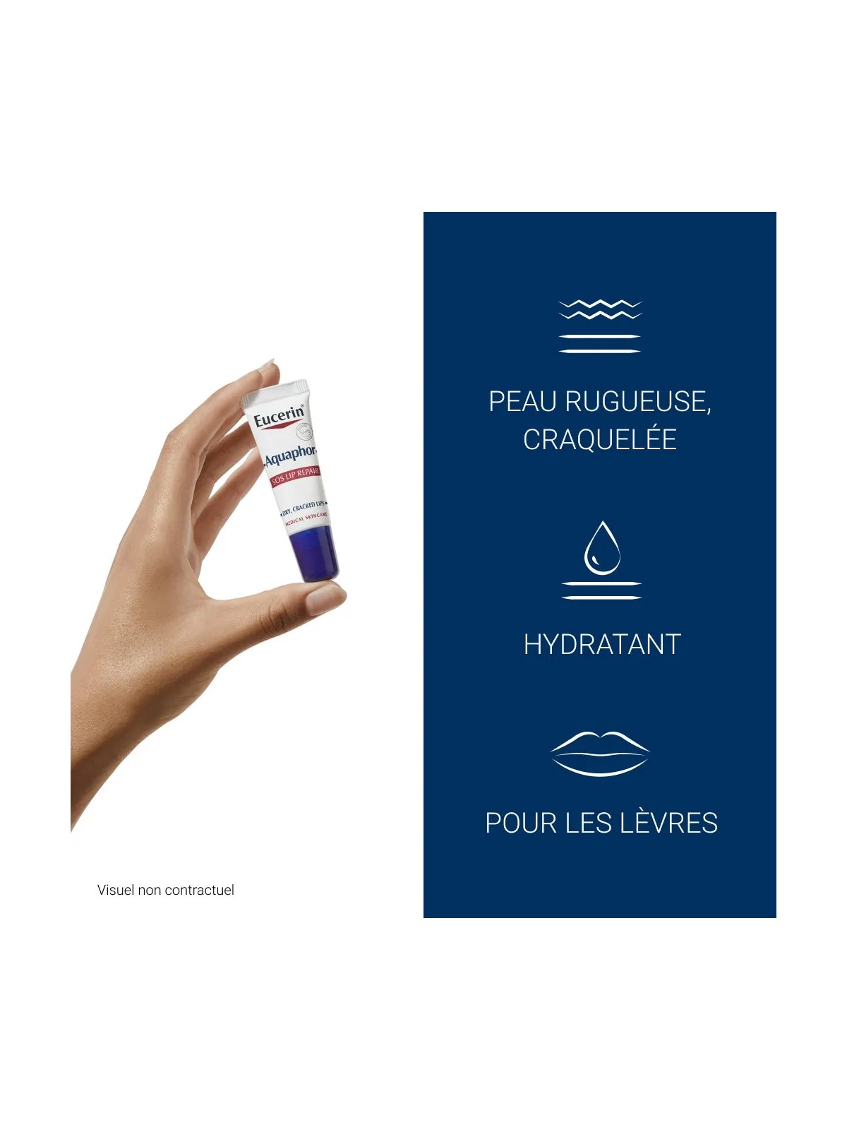 Eucerin Aquaphor Reparateur Levres Sos 10ml