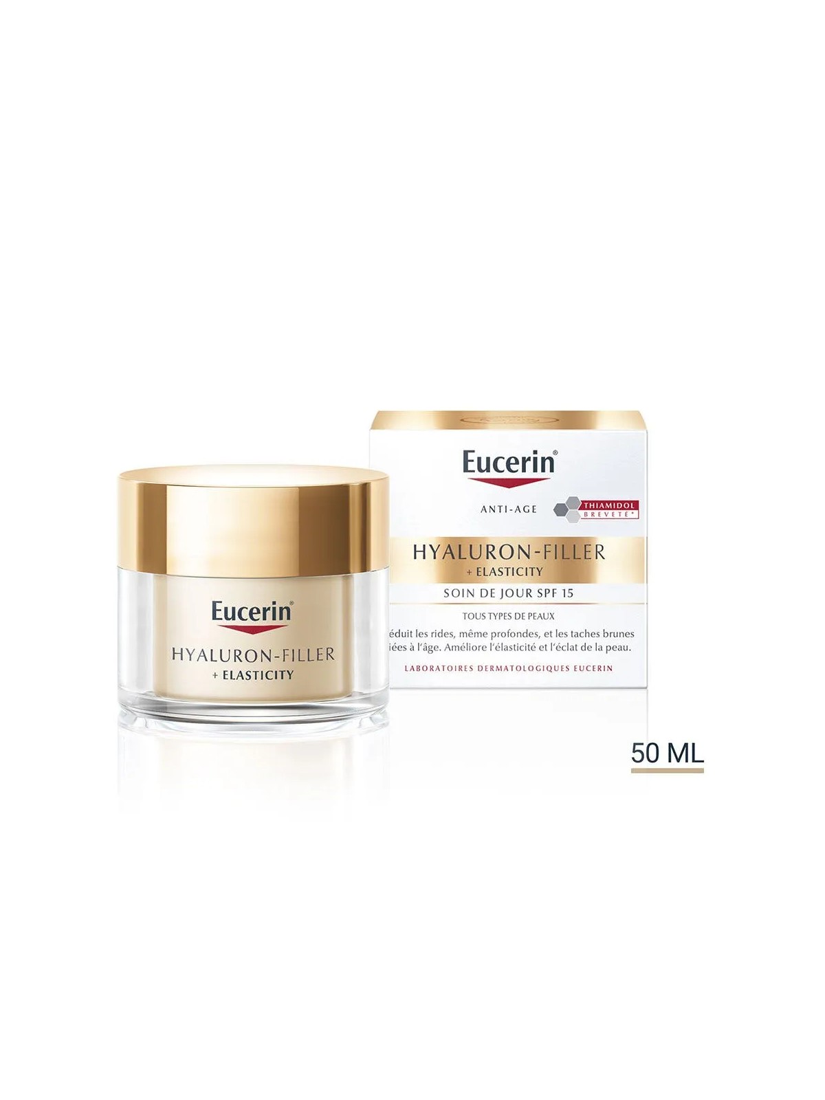 Eucerin Hyaluron-Filler + Elasticity Soin De Jour SPF15 50ml