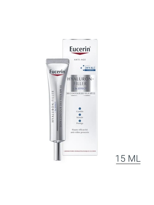 Eucerin Hyaluron-Filler + 3x Effect Contour des Yeux +3x Effect 15ml