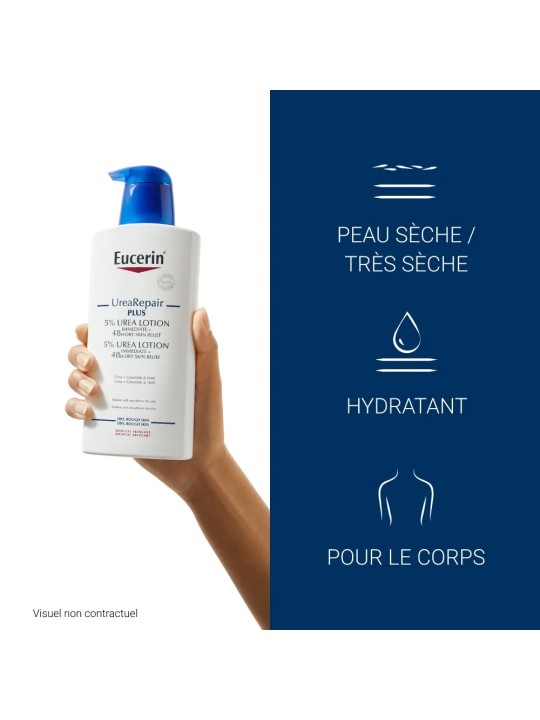 Eucerin UreaRepair Plus Emollient 5% D'uree Peaux Seches 400ml