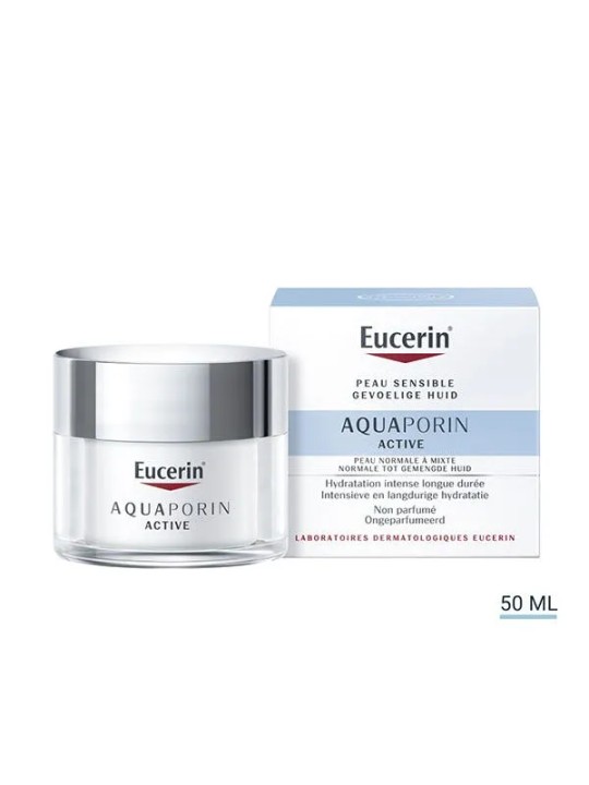 Eucerin Aquaporin Active Creme Hydratante Peaux Normales A Mixtes 50ml