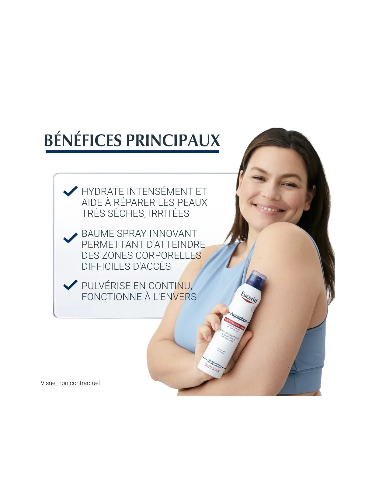 Eucerin Aquaphor Baume En Spray Pour Le Corps 250ml