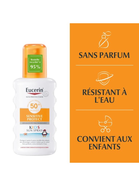 Eucerin Sun Protection Spray Kids Spf50+ Senstive Protect 200ml