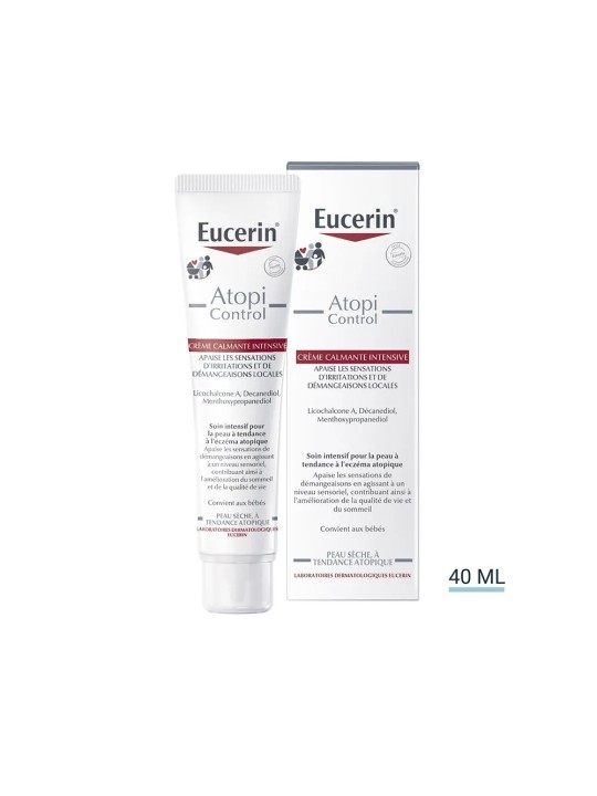 Eucerin Atopicontrol Creme Calmante Intensive Peau Seche Atopique 40ml