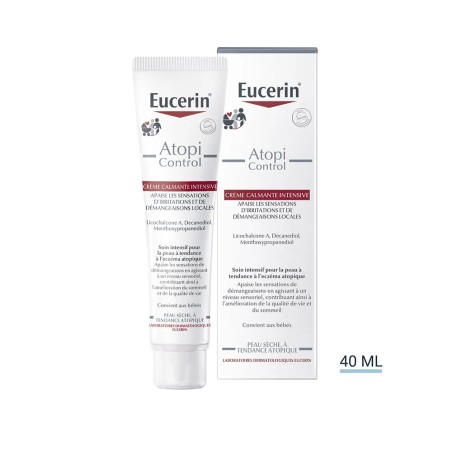 Eucerin Atopicontrol Creme Calmante Intensive Peau Seche Atopique 40ml