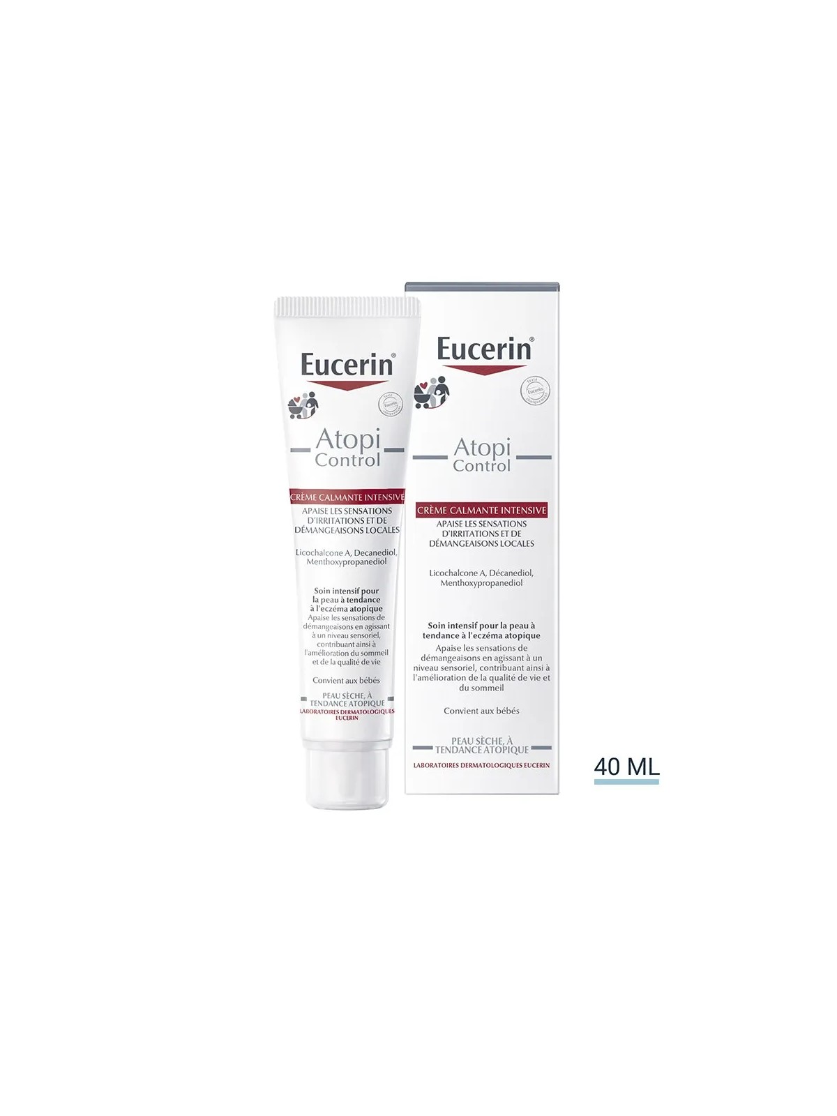 Eucerin Atopicontrol Creme Calmante Intensive Peau Seche Atopique 40ml