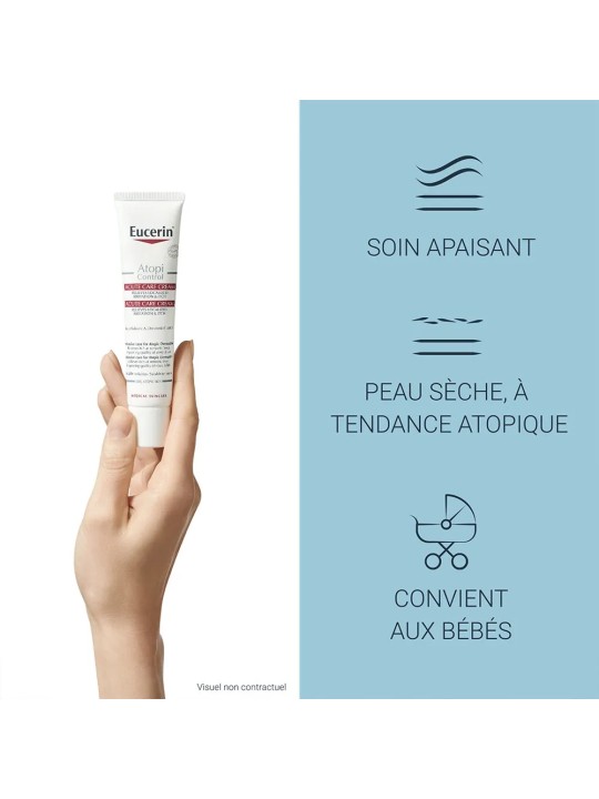 Eucerin Atopicontrol Creme Calmante Intensive Peau Seche Atopique 40ml