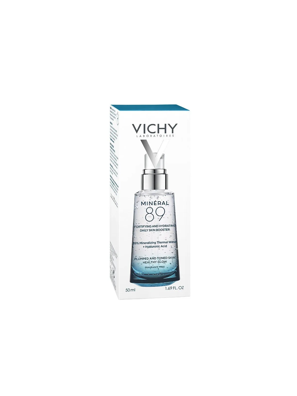 Vichy Mineral 89 Sérum Booster quotidien fortifiant et repulpant à l'acide hyaluronique 50ml